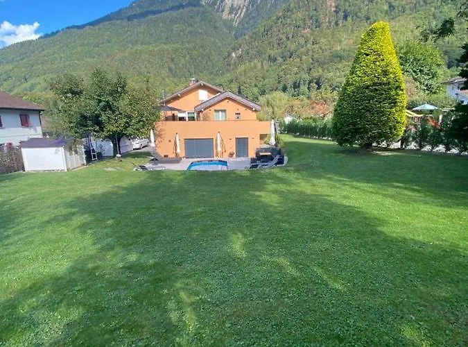 Appartement Moderne Avec Terrasse Et Piscine A Chatel Sur Bex
